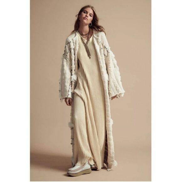 NWT Free People Beach Walk About Maxi Dress - Picture 9 of 13